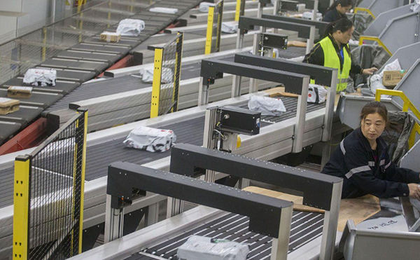 快递包裹分拣机,快递分拣机,物流快递分拣设备